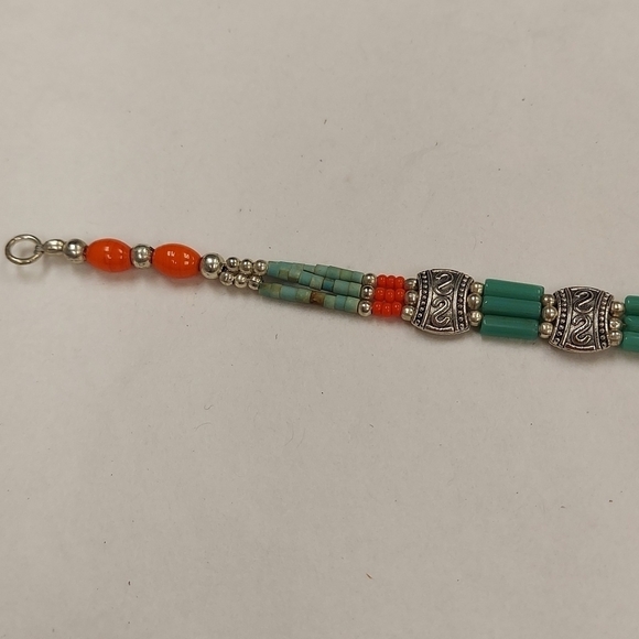 TRIBAL Silver Bracelet - Picture 3 of 6